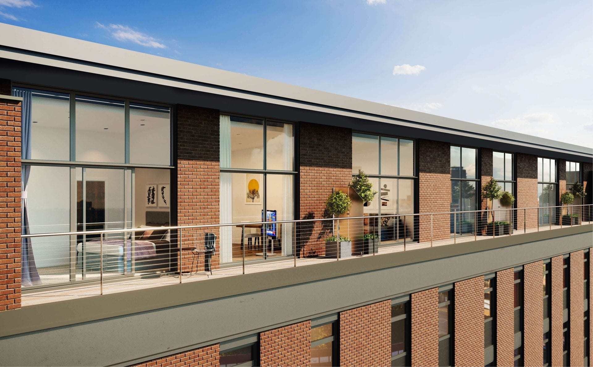 CopperBox Penthouse Balcony