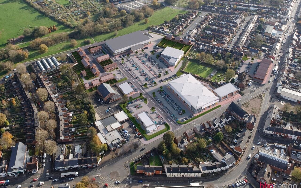 Green Light for New Homes and Retail Development in Stirchley